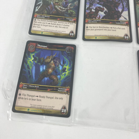2006 World of Warcraft Cards Lot of 7 Azeroth WOW TCG CCG - Picture 8 of 10